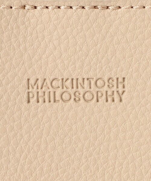 MACKINTOSH PHILOSOPHY（ﾏｯｷﾝﾄｯｼｭ ﾌｨﾛｿﾌｨｰ）の「スマホショルダーポーチ（ショルダーバッグ・レディース・ベージュ/シルバー/ブラック・FREE）」の17枚目の写真