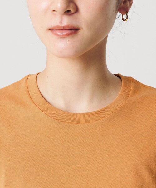 HANES(ヘインズ)の「【別注】<Hanes>2パック Tシャツ 2(Tシャツ/カットソー・レディース・その他2/オレンジ/ホワイト・FREE)」の17枚目の写真