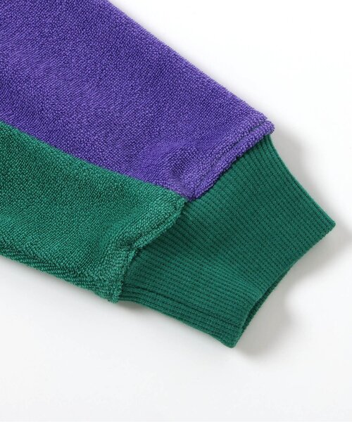 BREEZE（ブリーズ）の「【リンク】サイドラインパイルジャケット_セットアップ可（ジャージ・キッズ・ネイビー/グリーン・90/100/110/120/130/140/150）」の14枚目の写真