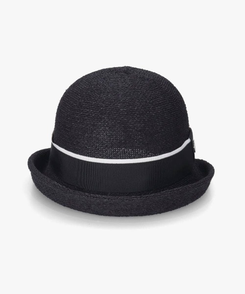 Chapeau d' O(シャポードオー)の「Chapeau d' O Washi G.G. Ribbon Breton / シャポードオー(ハット・レディース・ライトブルー/ブラック/ライトベージュ・L 59cm/M/57.5cm)」の10枚目の写真
