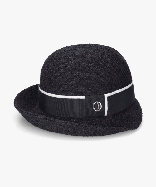 Chapeau d' O(シャポードオー)の「Chapeau d' O Washi G.G. Ribbon Breton / シャポードオー(ハット・レディース・ライトブルー/ブラック/ライトベージュ・L 59cm/M/57.5cm)」の11枚目の写真