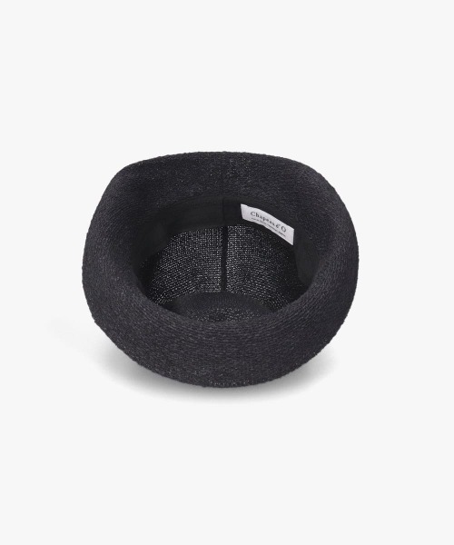 Chapeau d' O(シャポードオー)の「Chapeau d' O Washi G.G. Ribbon Breton / シャポードオー(ハット・レディース・ライトブルー/ブラック/ライトベージュ・L 59cm/M/57.5cm)」の14枚目の写真