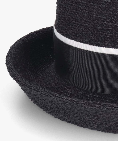 Chapeau d' O(シャポードオー)の「Chapeau d' O Washi G.G. Ribbon Breton / シャポードオー(ハット・レディース・ライトブルー/ブラック/ライトベージュ・L 59cm/M/57.5cm)」の17枚目の写真