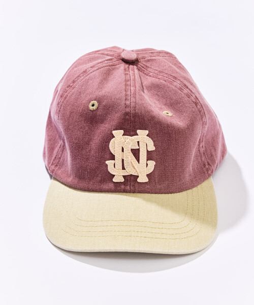 NAUTICA（ノーティカ）の「NAUTICA/ノーティカ フェード加工 NSC ロゴキャップ（キャップ・メンズ・ブラック/ベージュ/インディゴブルー/ネイビー/ブラウン/グリーン・ﾌﾘ-）」の4枚目の写真