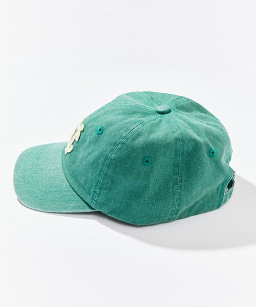 NAUTICA（ノーティカ）の「NAUTICA/ノーティカ フェード加工 NSC ロゴキャップ（キャップ・メンズ・ブラック/ベージュ/インディゴブルー/ネイビー/ブラウン/グリーン・ﾌﾘ-）」の10枚目の写真