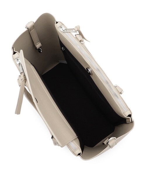 ITS'DEMO（イッツデモ）の「PU軽量2WAY縦型A4トート（トートバッグ・レディース・ブラック/アイボリー/パープル/ナチュラル・00）」の20枚目の写真