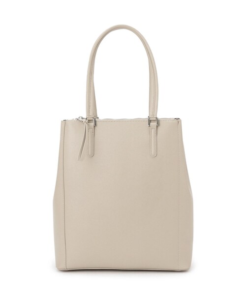 ITS'DEMO（イッツデモ）の「PU軽量2WAY縦型A4トート（トートバッグ・レディース・ブラック/アイボリー/パープル/ナチュラル・00）」の8枚目の写真