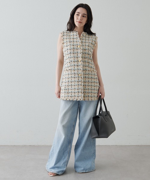 IACUCCI（イアクッチ）の「ラーナ M ALCE（ボストンバッグ・レディース・グレー/グレイッシュベージュ・FREE）」の15枚目の写真