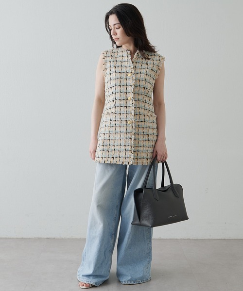 IACUCCI（イアクッチ）の「ラーナ M ALCE（ボストンバッグ・レディース・グレー/グレイッシュベージュ・FREE）」の16枚目の写真