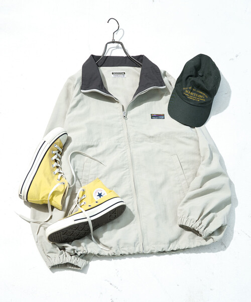 FREAK'S STORE(フリークスストア)の「限定展開 FREAK'S STORE OUTDOORS 配色 スタンドカラー ブルゾン(ブルゾン・レディース・ブラック/グレー/ネイビー/ベージュ/ブラウン・フリ-)」の3枚目の写真