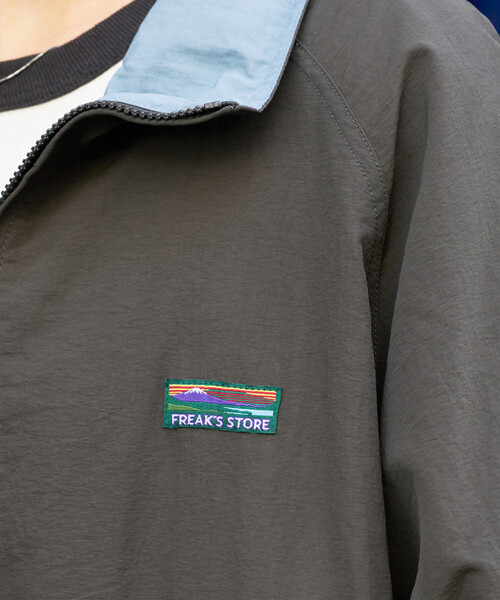 FREAK'S STORE(フリークスストア)の「限定展開 FREAK'S STORE OUTDOORS 配色 スタンドカラー ブルゾン(ブルゾン・レディース・ブラック/グレー/ネイビー/ベージュ/ブラウン・フリ-)」の19枚目の写真