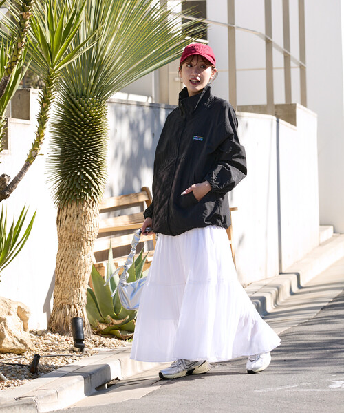 FREAK'S STORE(フリークスストア)の「限定展開 FREAK'S STORE OUTDOORS 配色 スタンドカラー ブルゾン(ブルゾン・レディース・ブラック/グレー/ネイビー/ベージュ/ブラウン・フリ-)」の22枚目の写真