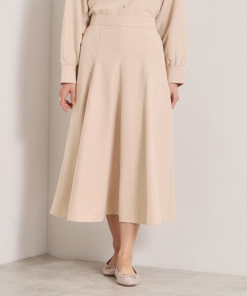 ITS'DEMO（イッツデモ）の「【手洗い可／セットアップ可】サテンピーチスカート（スカート・レディース・ピンク/アイボリー/サックスブルー・00）」の19枚目の写真