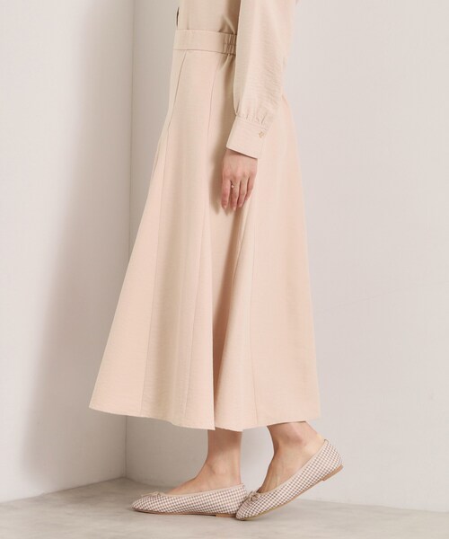 ITS'DEMO（イッツデモ）の「【手洗い可／セットアップ可】サテンピーチスカート（スカート・レディース・ピンク/アイボリー/サックスブルー・00）」の20枚目の写真