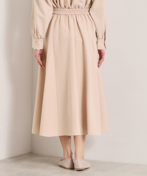 ITS'DEMO（イッツデモ）の「【手洗い可／セットアップ可】サテンピーチスカート（スカート・レディース・ピンク/アイボリー/サックスブルー・00）」の21枚目の写真