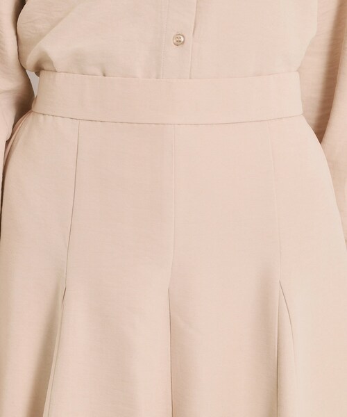 ITS'DEMO（イッツデモ）の「【手洗い可／セットアップ可】サテンピーチスカート（スカート・レディース・ピンク/アイボリー/サックスブルー・00）」の22枚目の写真