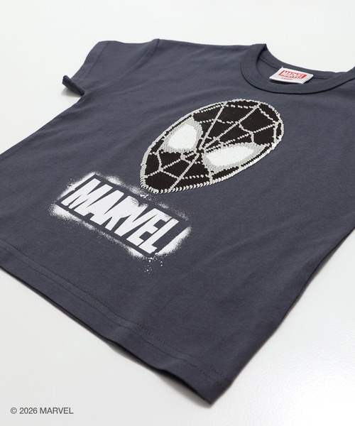 MARVEL（マーベル）の「〈スパイダーマン〉半袖Tシャツ（Tシャツ/カットソー・キッズ・チャコールグレー/ブルー/グレイッシュブルー/ホワイト・100cm/110cm/120cm/130cm/140cm）」の14枚目の写真
