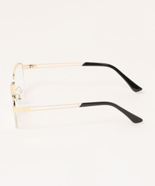 Burner(バーナー)の「【BLUR GLASS(ブラー・グラス)】ブルーライトカット伊達メガネ blu-gls-1-8(メガネ・メンズ・ゴールド・FREE)」の2枚目の写真
