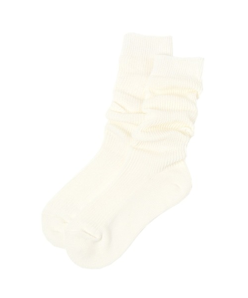 LEPSIM（レプシィム）の「ソフトルーズソックス　644672（ソックス/靴下・レディース・ブラック/グレー/オフホワイト・ONE SIZE）」の8枚目の写真