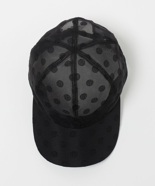 UNITED ARROWS（ユナイテッドアローズ）の「シアードット キャップ（キャップ・レディース・ブラック・FREE）」の8枚目の写真