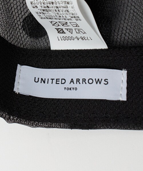 UNITED ARROWS（ユナイテッドアローズ）の「シアードット キャップ（キャップ・レディース・ブラック・FREE）」の12枚目の写真