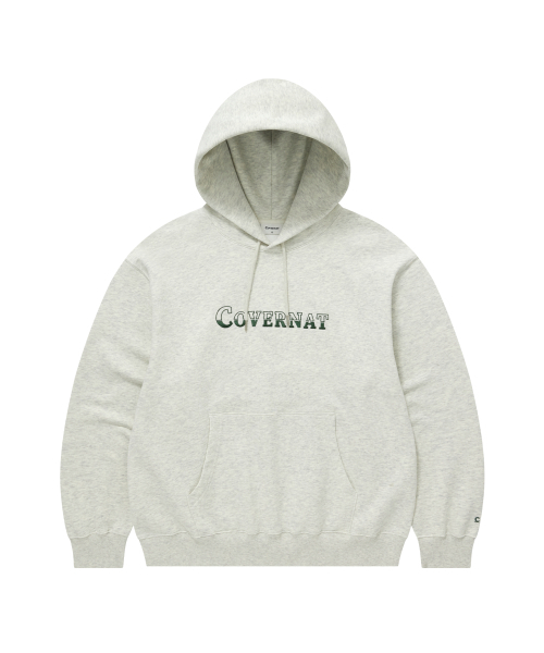 COVERNAT(カバーナット)の「ツートンロゴフードパーカーオートミール(パーカー・レディース・その他・SMALL/MEDIUM/LARGE/X-LARGE/XX-LARGE)」の1枚目の写真
