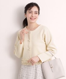 ITS'DEMO | 裾フリルニットカーディガン(カーディガン/ボレロ)