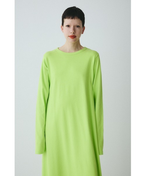HeRIN.CYE(ヘリンドットサイ)の「Back open cut dress バックオープンカットドレス(ワンピース・レディース・オフホワイト/ブラック/ライム・FREE)」の11枚目の写真