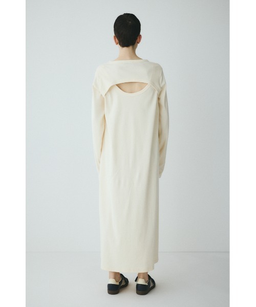 HeRIN.CYE(ヘリンドットサイ)の「Back open cut dress バックオープンカットドレス(ワンピース・レディース・オフホワイト/ブラック/ライム・FREE)」の15枚目の写真