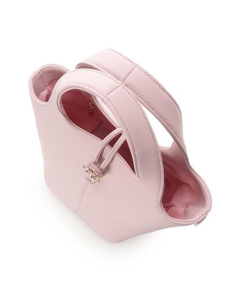 Samantha Thavasa（サマンサタバサ）の「オリジナルフラワーモチーフ金具 ハンドバッグ（ハンドバッグ・レディース・ブラック/ピンク/イエロー/ラベンダー・FREE）」の13枚目の写真