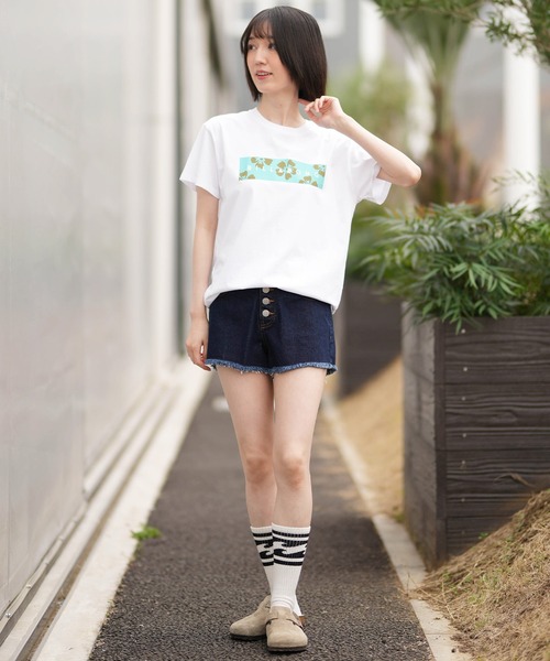 BILLABONG（ビラボン）の「BILLABONG/ビラボン 半袖 Tシャツ BG013200（Tシャツ/カットソー・レディース・ブラック/ホワイト・M/L）」の5枚目の写真