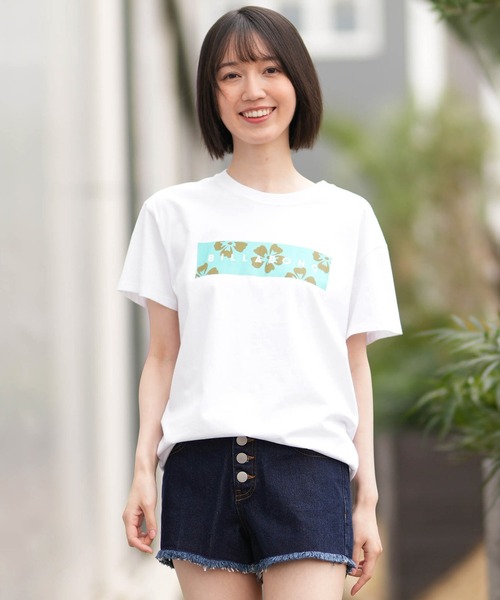 BILLABONG（ビラボン）の「BILLABONG/ビラボン 半袖 Tシャツ BG013200（Tシャツ/カットソー・レディース・ブラック/ホワイト・M/L）」の3枚目の写真