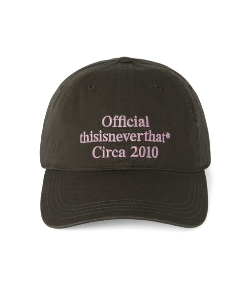 thisisneverthat(ディスイズネバーザット)の「Times Cap(キャップ・メンズ・ブラック/ブルー/オレンジ系その他/ダークブラウン/グリーン/チャコール・FREE)」の9枚目の写真