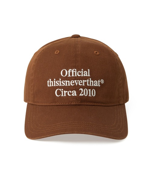 thisisneverthat(ディスイズネバーザット)の「Times Cap(キャップ・メンズ・ブラック/ブルー/オレンジ系その他/ダークブラウン/グリーン/チャコール・FREE)」の17枚目の写真