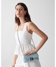 kate spade new york | キャリー デニム ウォレット オン チェーン(ショルダーバッグ)