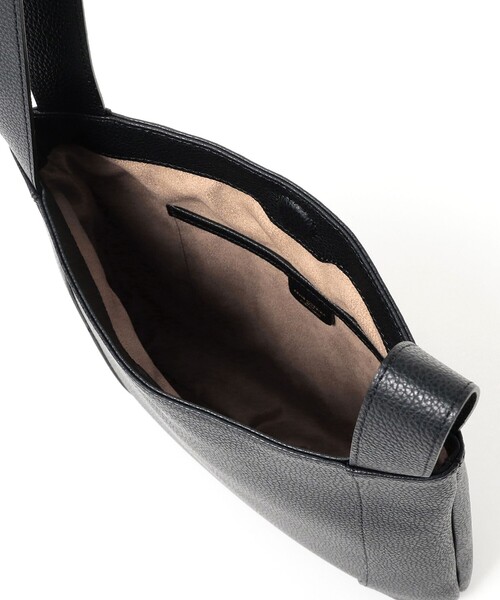 BRILLA per il gusto（ブリッラペルイルグースト）の「PELLE MORBIDA / レザー ミニハンドルバッグ（トートバッグ・メンズ・グレー/ブラック・ONE SIZE）」の9枚目の写真