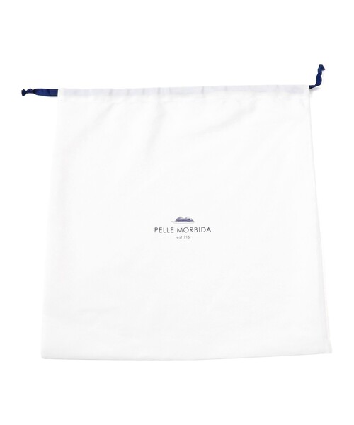 BRILLA per il gusto（ブリッラペルイルグースト）の「PELLE MORBIDA / レザー ミニハンドルバッグ（トートバッグ・メンズ・グレー/ブラック・ONE SIZE）」の10枚目の写真