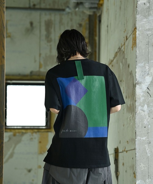 funda mine(ファンダマイン)の「クロマティックTシャツ(Tシャツ/カットソー・レディース・ホワイト/ブラック・1/2)」の9枚目の写真