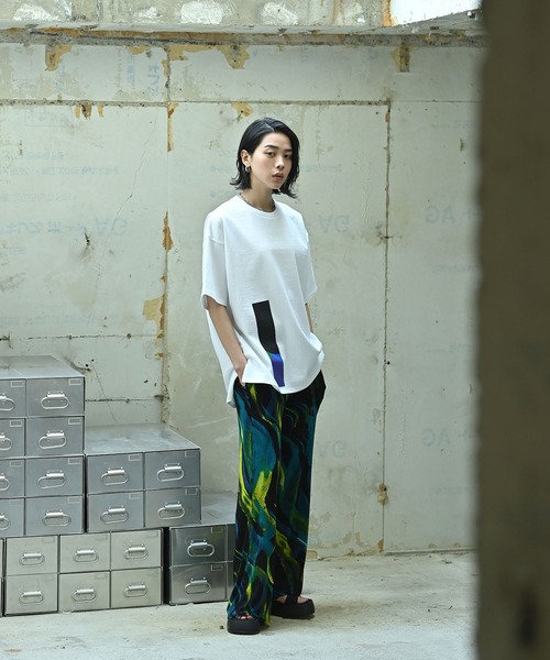funda mine(ファンダマイン)の「クロマティックTシャツ(Tシャツ/カットソー・レディース・ホワイト/ブラック・1/2)」の19枚目の写真