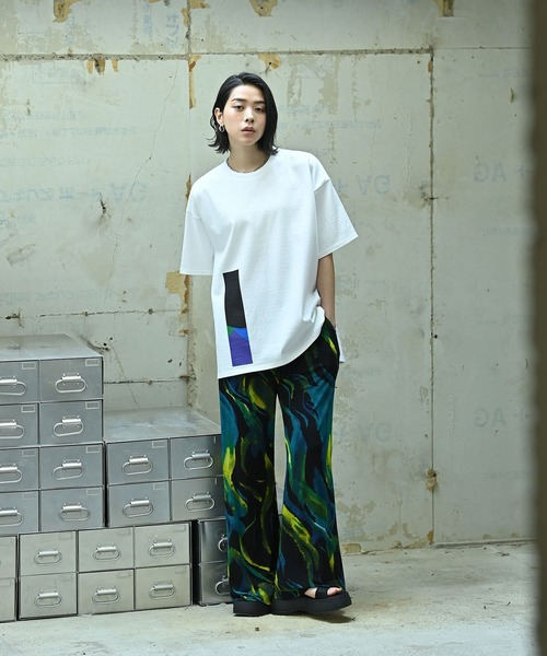 funda mine(ファンダマイン)の「クロマティックTシャツ(Tシャツ/カットソー・レディース・ホワイト/ブラック・1/2)」の20枚目の写真