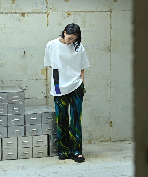 funda mine(ファンダマイン)の「クロマティックTシャツ(Tシャツ/カットソー・レディース・ホワイト/ブラック・1/2)」の21枚目の写真