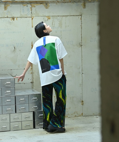 funda mine(ファンダマイン)の「クロマティックTシャツ(Tシャツ/カットソー・レディース・ホワイト/ブラック・1/2)」の22枚目の写真