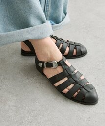 ear PAPILLONNER（イアパピヨネ）の「《牛革/S・M・Lの3サイズ展開》グルカサンダル【SUM1 STYLE(スミスタイル)】（サンダル）」