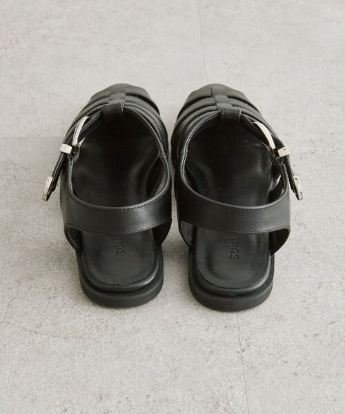 ear PAPILLONNER（イアパピヨネ）の「バックル付きグルカサンダル【SUM1 STYLE(スミスタイル)】（サンダル・レディース・ブラック/ブラウン・SMALL/MEDIUM/LARGE）」の7枚目の写真