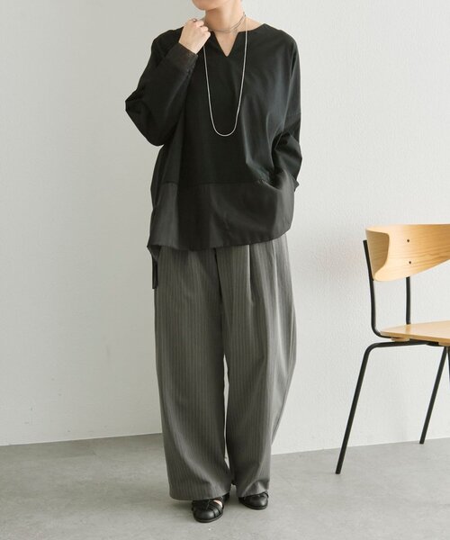 ear PAPILLONNER（イアパピヨネ）の「バックル付きグルカサンダル【SUM1 STYLE(スミスタイル)】（サンダル・レディース・ブラック/ブラウン・SMALL/MEDIUM/LARGE）」の21枚目の写真