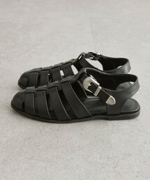 ear PAPILLONNER（イアパピヨネ）の「バックル付きグルカサンダル【SUM1 STYLE(スミスタイル)】（サンダル）」