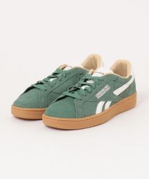 Reebok リーボック CLUB C GROUNDS UK レディーススニーカー(クラブシーグラウンズUK) 146285 100244920 グリーン/チョーク/ガム