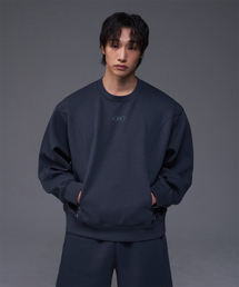 SYMBOL B TECH CREWNECK [NAVY]