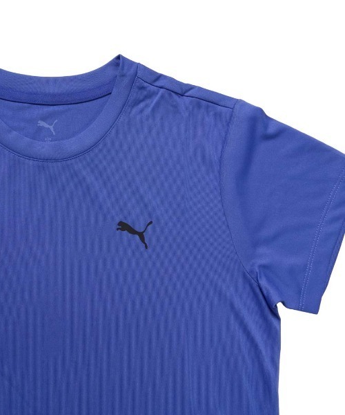 PUMA（プーマ）の「プーマ PUMA TAD ESS Tシャツ B（Tシャツ/カットソー・キッズ・ブラック/ペールイエロー/ブルー/ホワイト・160cm/150cm/140cm/130cm/120cm）」の9枚目の写真