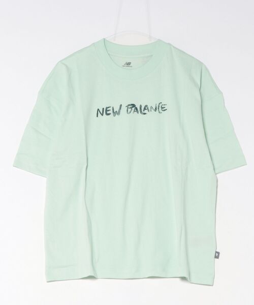NEW BALANCE(ニューバランス)の「New Balance ニューバランス W ビジブリーラブドオーバーサイズT ショートスリーブ WT61M1JBCOJ COJ(Tシャツ/カットソー・レディース・グリーン・SMALL/MEDIUM/LARGE)」の1枚目の写真